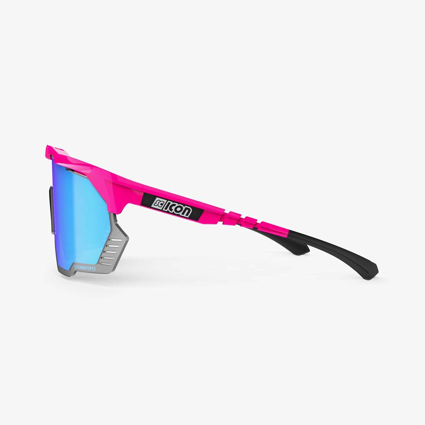 Solbriller SCICON AEROSHADE KUNKEN Fluo Pink Multimirror Blue