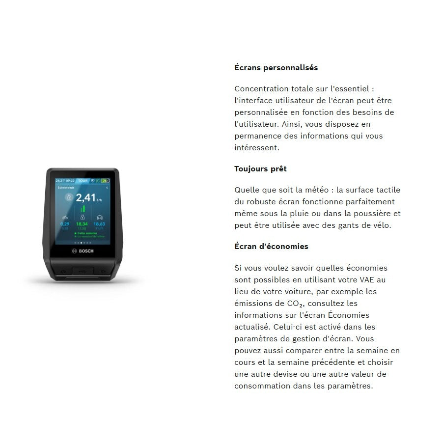 BOSCH NYON screen