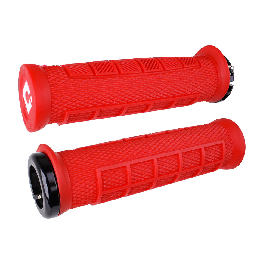 ODI ELITE PRO V2.1 Lock-on greb 130 mm Rød