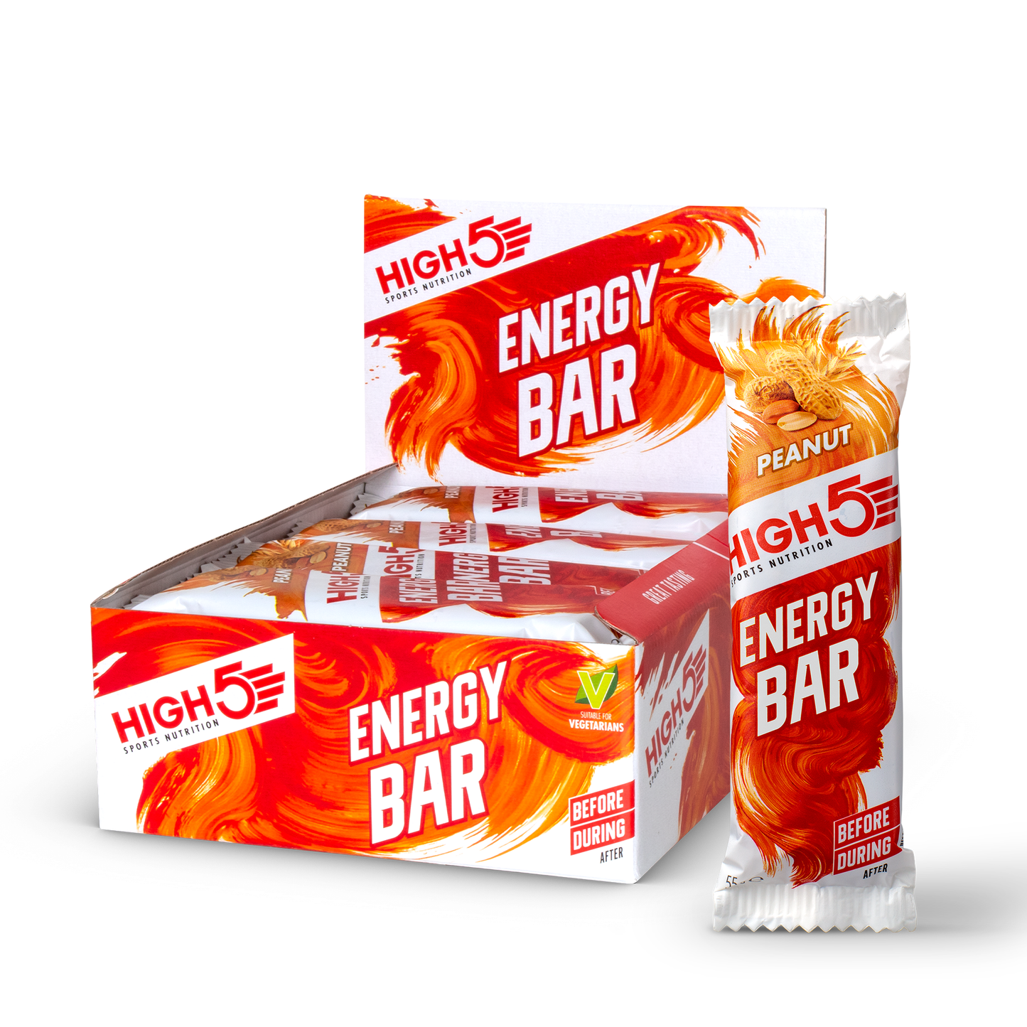 High5 ENERGY BAR (55 g) Jordnød
