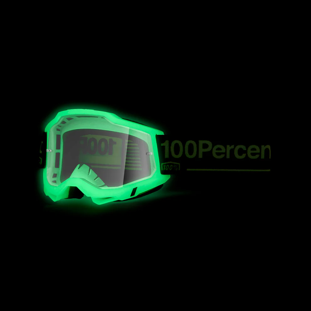 Mask 100% ACCURI 2 GLOW White Clear Screen
