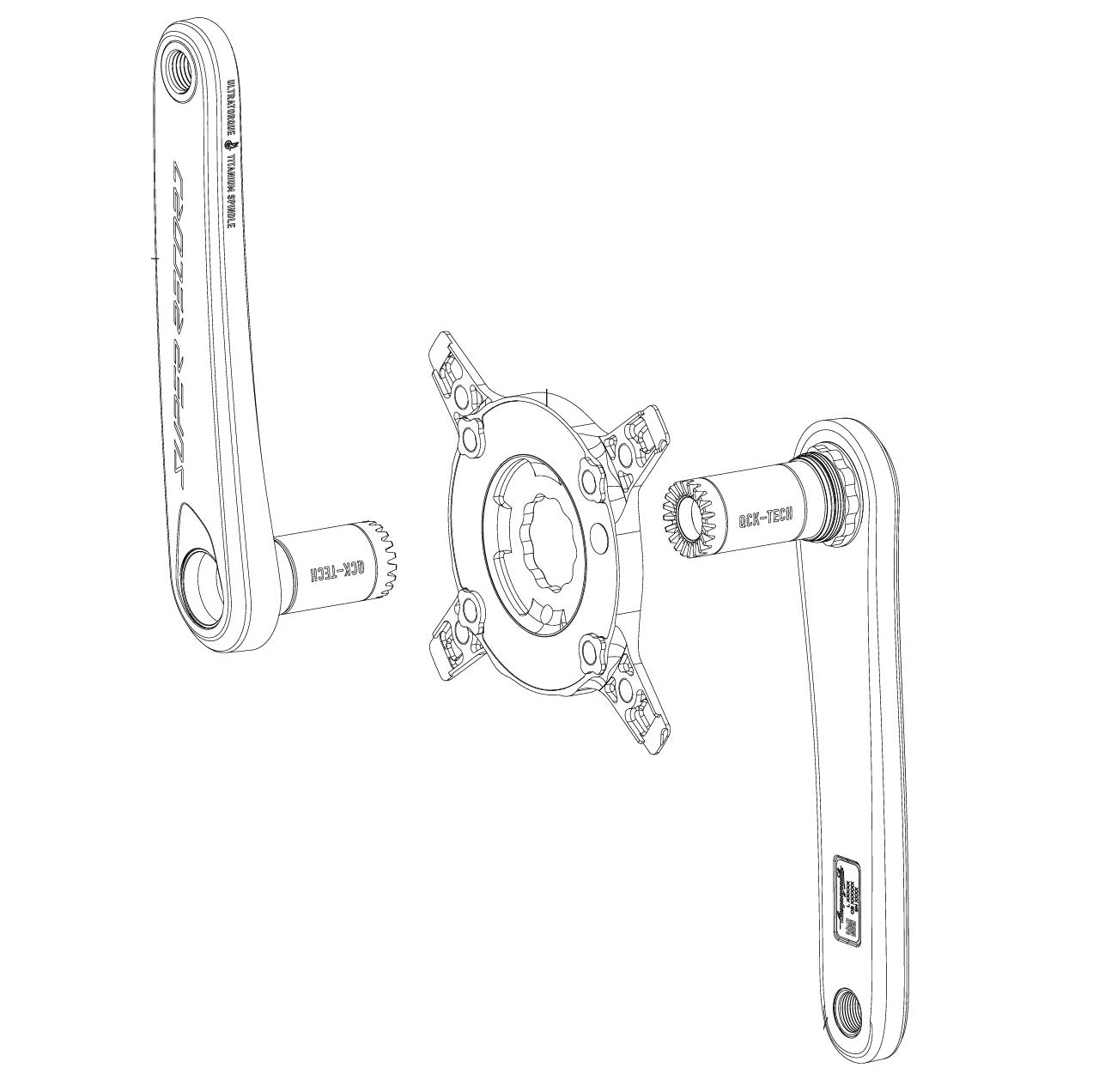 CAMPAGNOLO SUPER RECORD 13V PWM-kraner