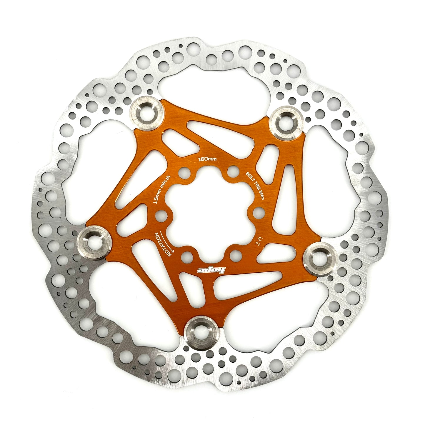 HOPE X2/E4/V4 6-hullers flydende skive Orange