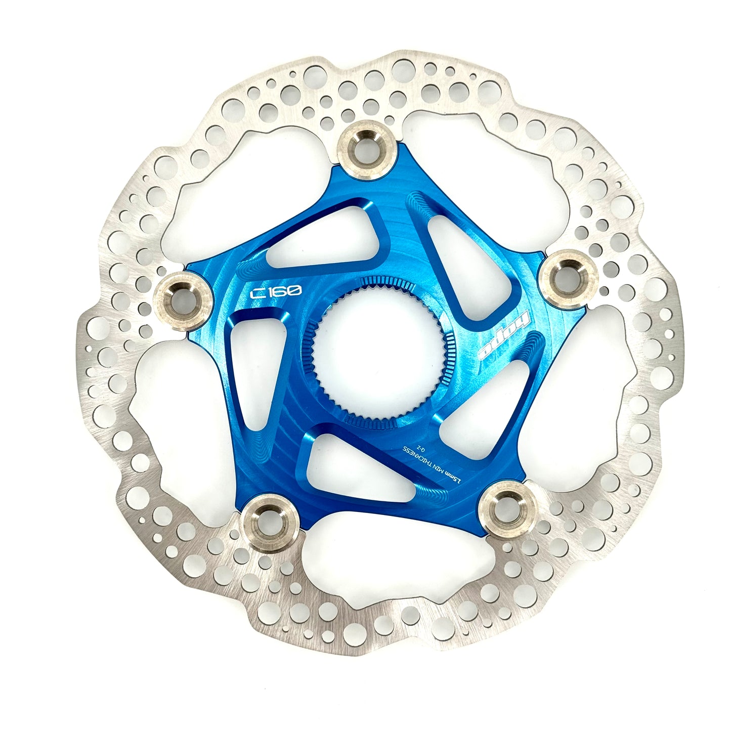 HOPE Center Lock Flydende Skive Blå