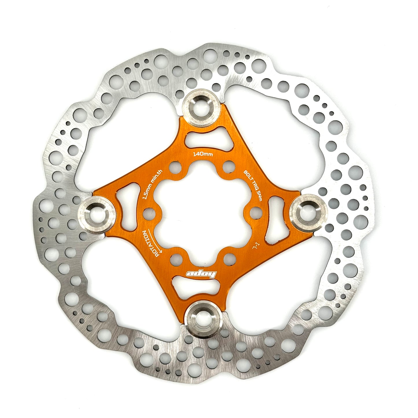 HOPE X2/E4/V4 6-hullers flydende skive Orange