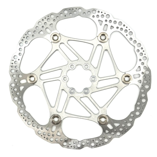 HOPE X2/E4/V4 6-hullers flydende skive Sølv