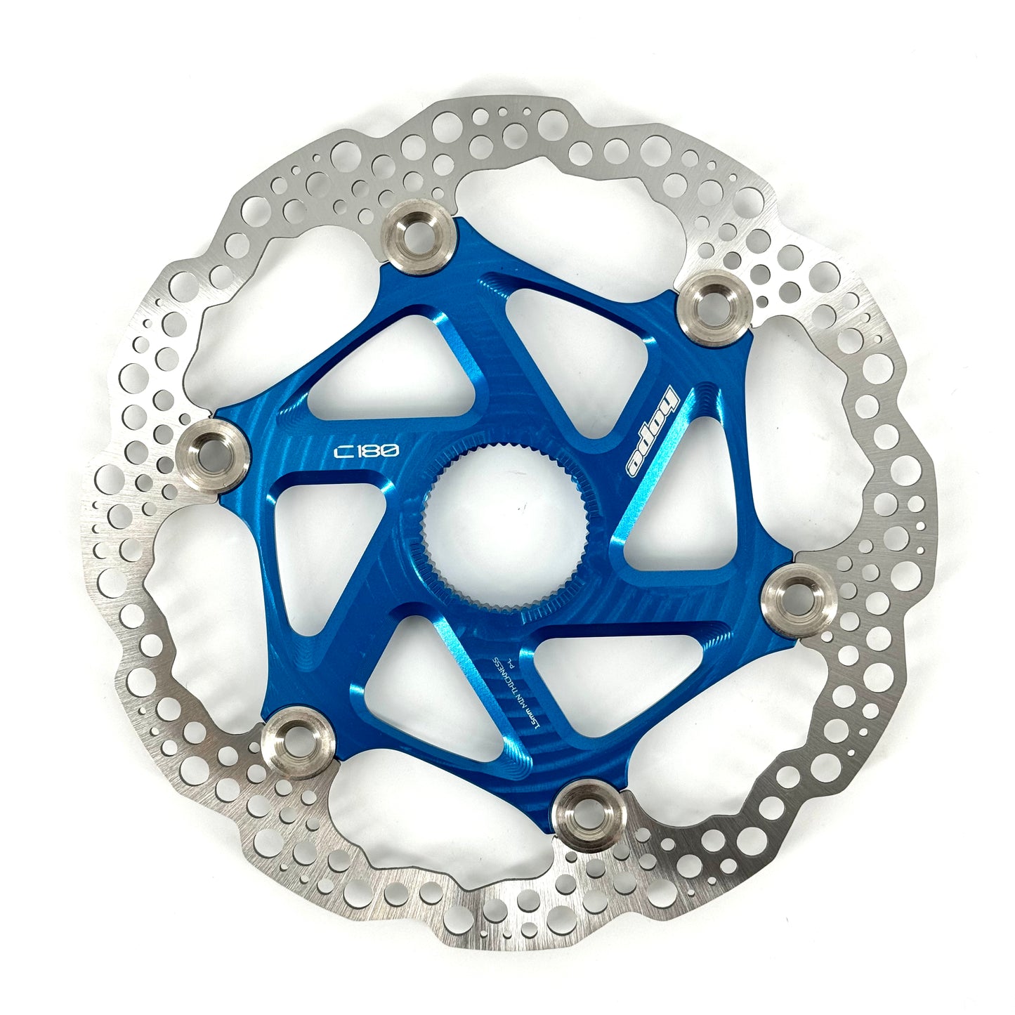 HOPE Center Lock Flydende Skive Blå