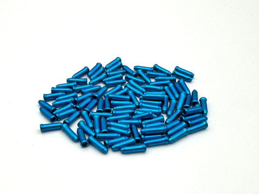 CLARKS Derailleur Cable Ends (x100) Blå