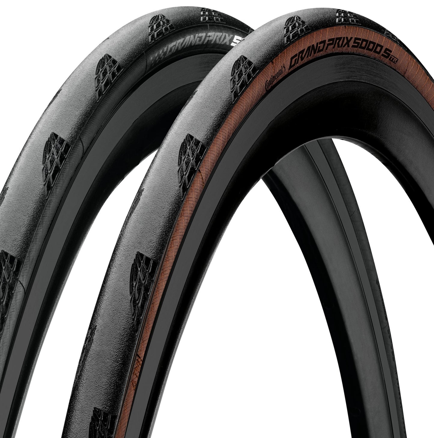 CONTINENTAL GRAND PRIX 5000 S TR 700x25c Tubeless Ready Brunt dæk