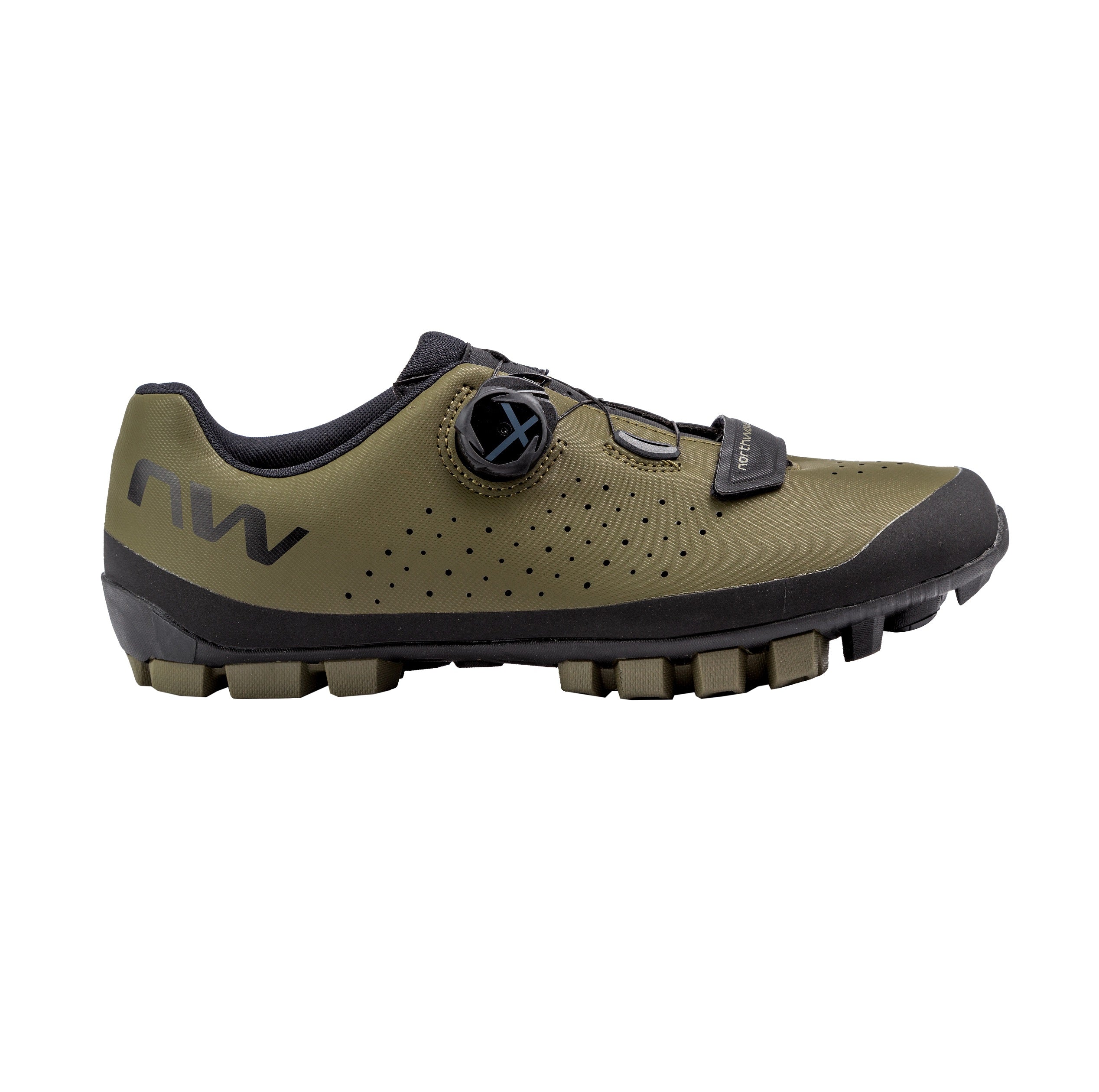 northwave mountainbike schoenen XC/Gravel MTB shoes NORTHWAVE HAMMER PLUS Green/Black – Probikeshop