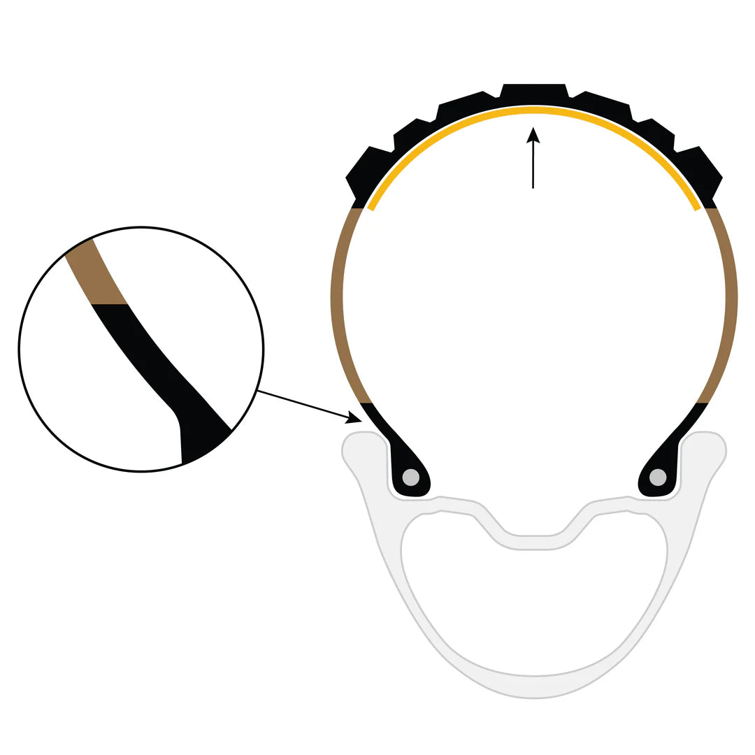 ENVE HEX 700x40 Tubeless Ready Beige tire