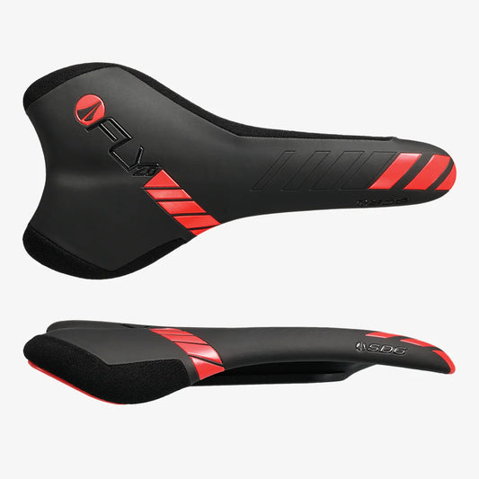 SDG I-FLY 2.0 I-Beam-sadel Sort/Rød