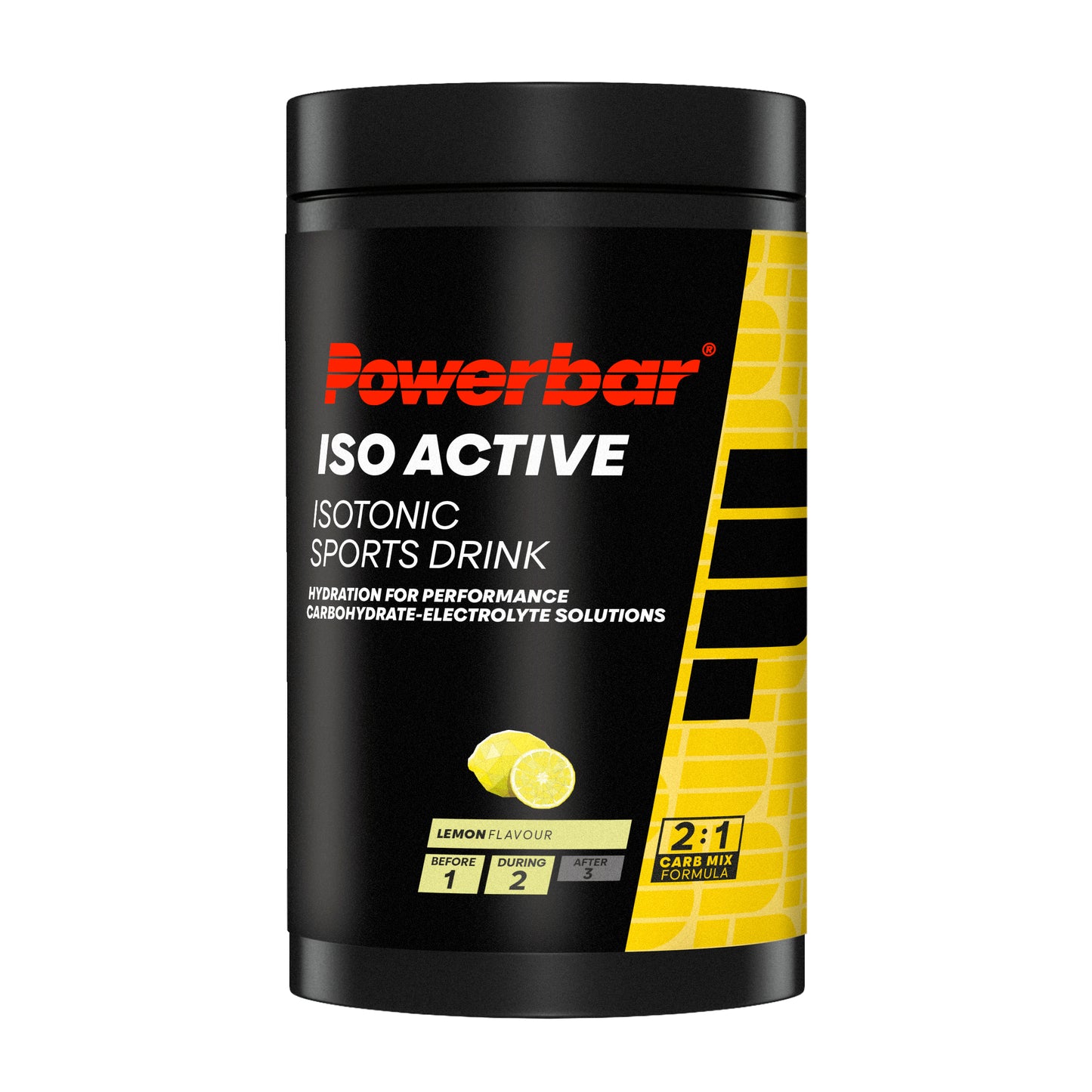 POWERBAR ISOACTIVE Energidrik (600 g) Citron