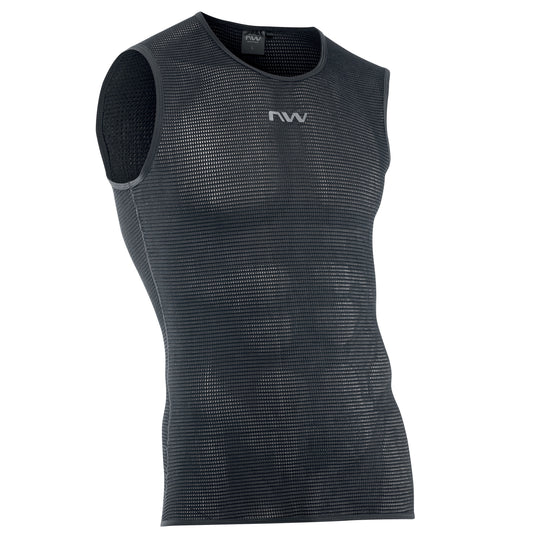 NORTHWAVE LIGHT Ærmeløst undertøj Sort