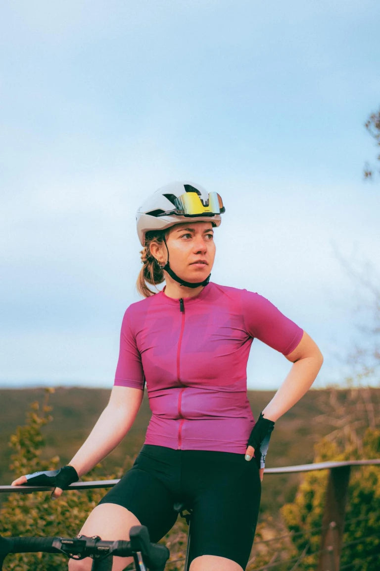 MAVIC ICON GRAPHIC kortærmet jersey til kvinder Fuschia
