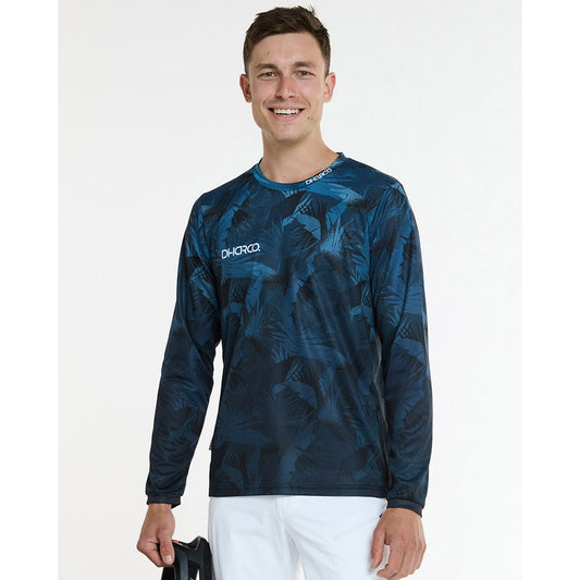 DHARCO GRAVITY DARK ROOM Langærmet Jersey Blå