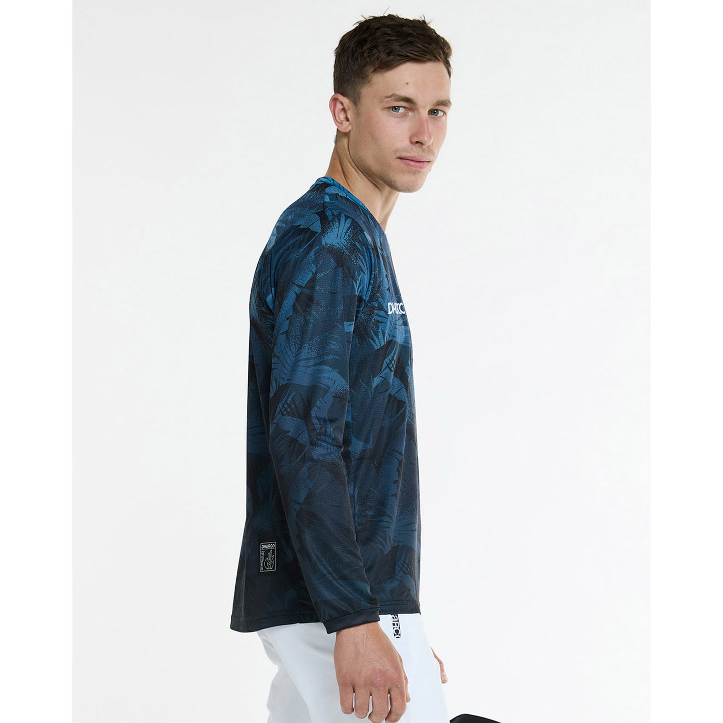 DHARCO GRAVITY DARK ROOM Long Sleeve Jersey Blue