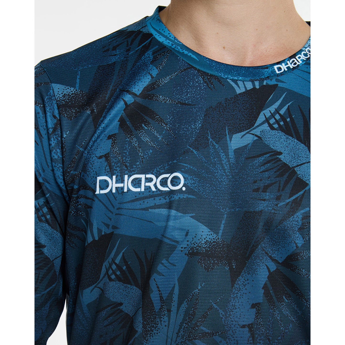 DHARCO GRAVITY DARK ROOM Long Sleeve Jersey Blue