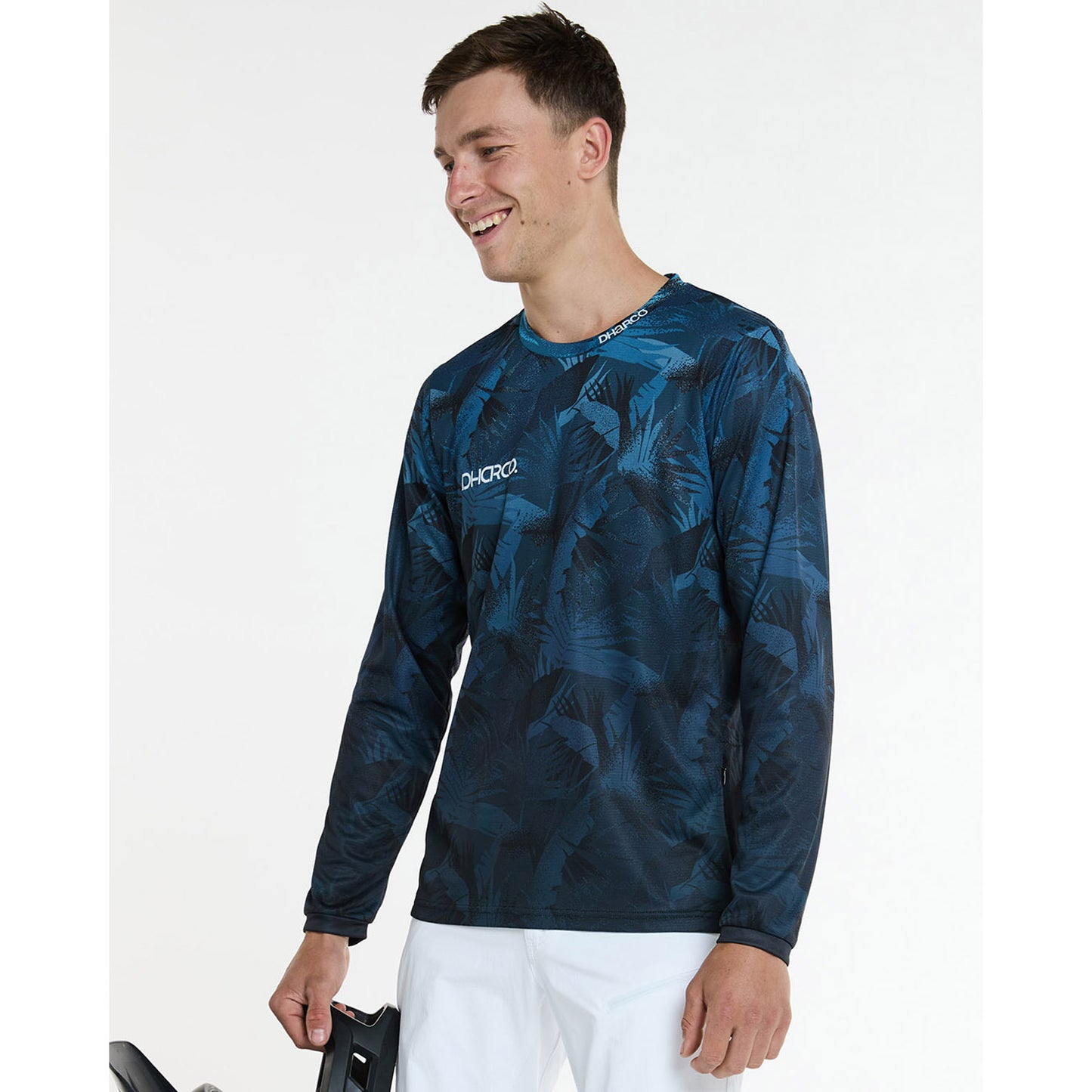 DHARCO GRAVITY DARK ROOM Long Sleeve Jersey Blue