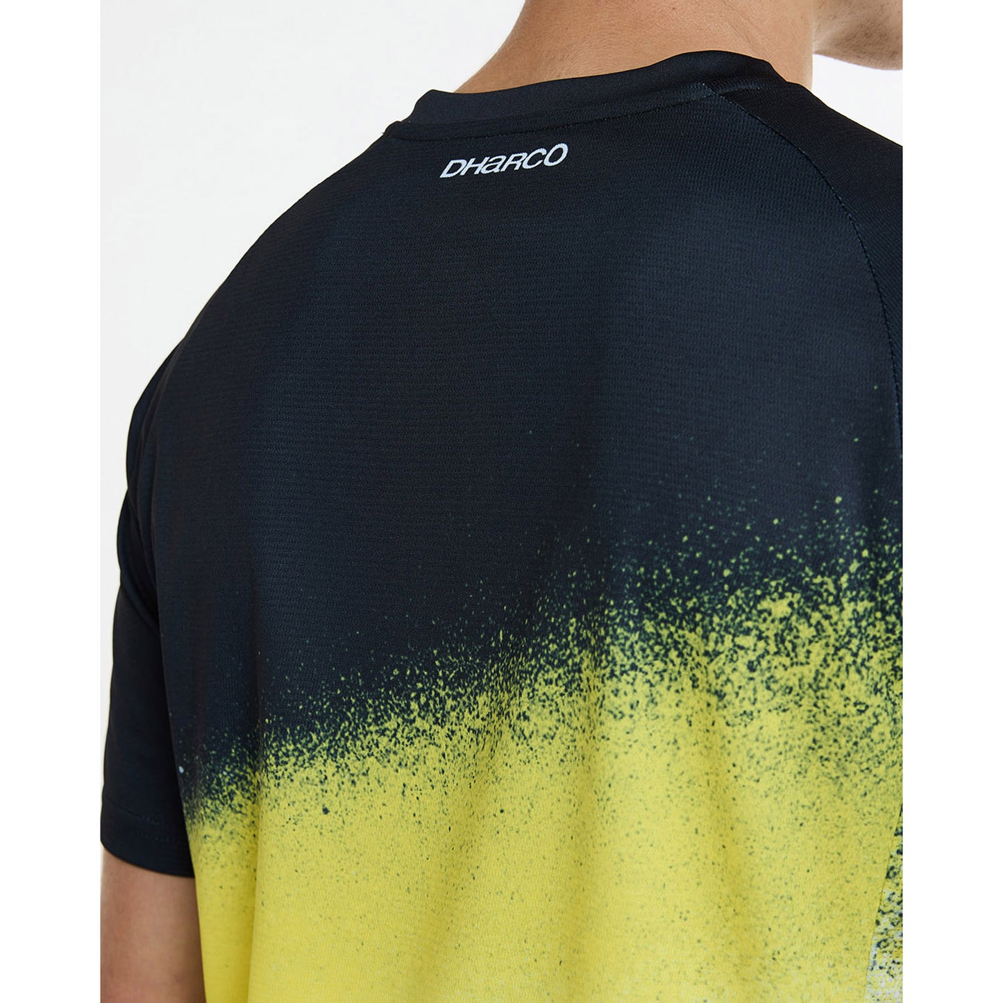 DHARCO ACID RAIN Short Sleeve Jersey Black/Yellow