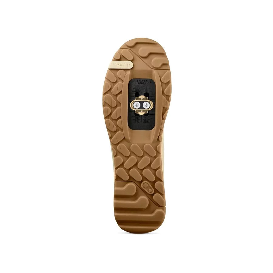 CRANKBROTHERS MALLET TRAIL SPEED LACE CLIP Sand/Marron/Gum MTB-sko