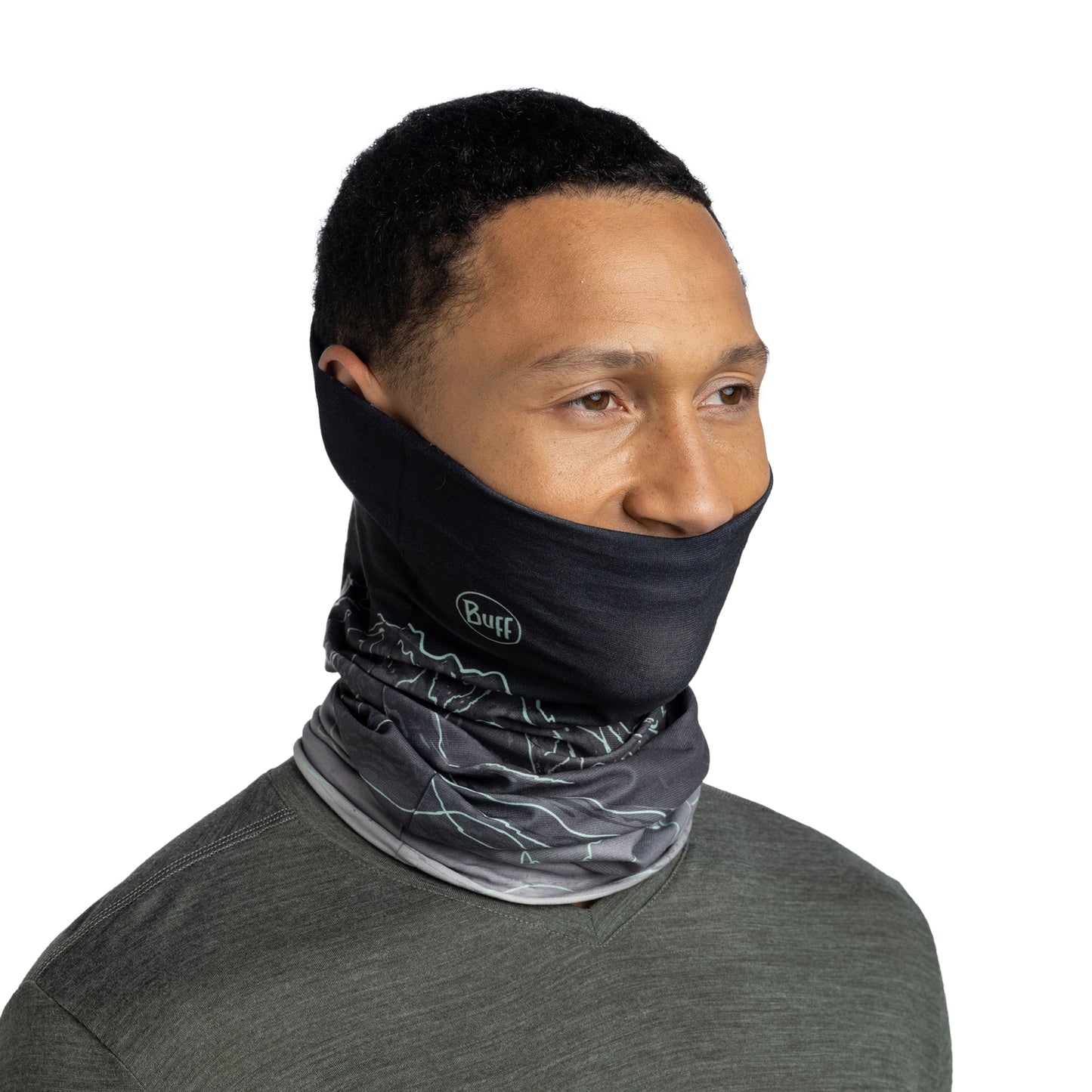 BUFF ORIGINAL ECOSTRETCH Unal Choker Grå