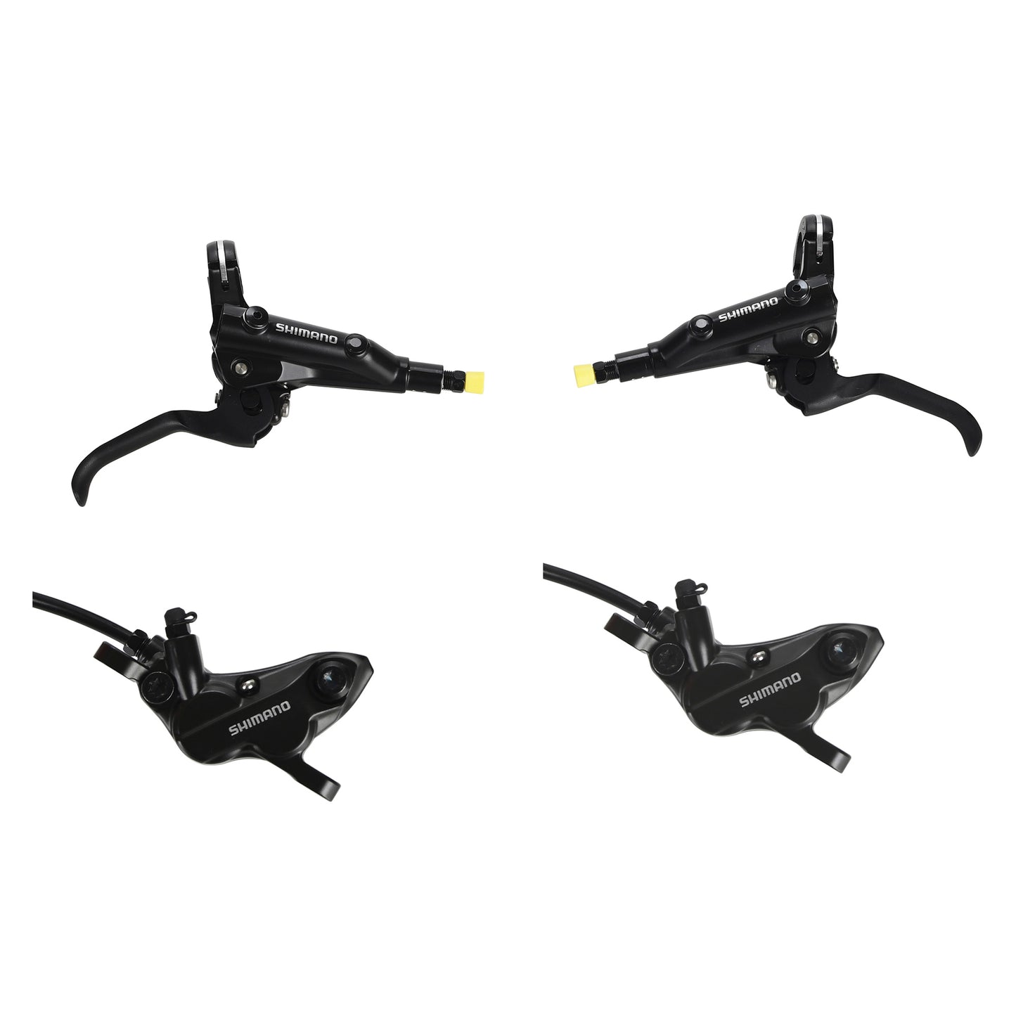 Par SHIMANO MT520 4 stempel J-KIT Discless-bremser
