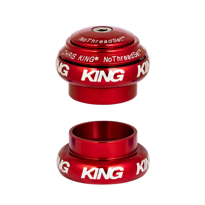 Eksternt headset CHRIS KING NOTHREADSET 1"1/8 EC34 Red
