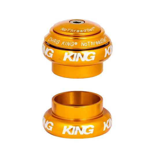 CHRIS KING NOTHREADSET 1"1/8 EC34 Gold eksternt headset