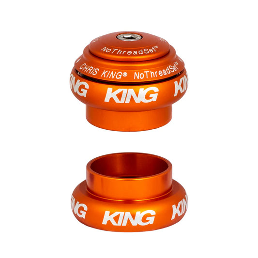 Eksternt headset CHRIS KING NOTHREADSET 1"1/8 EC34 Orange