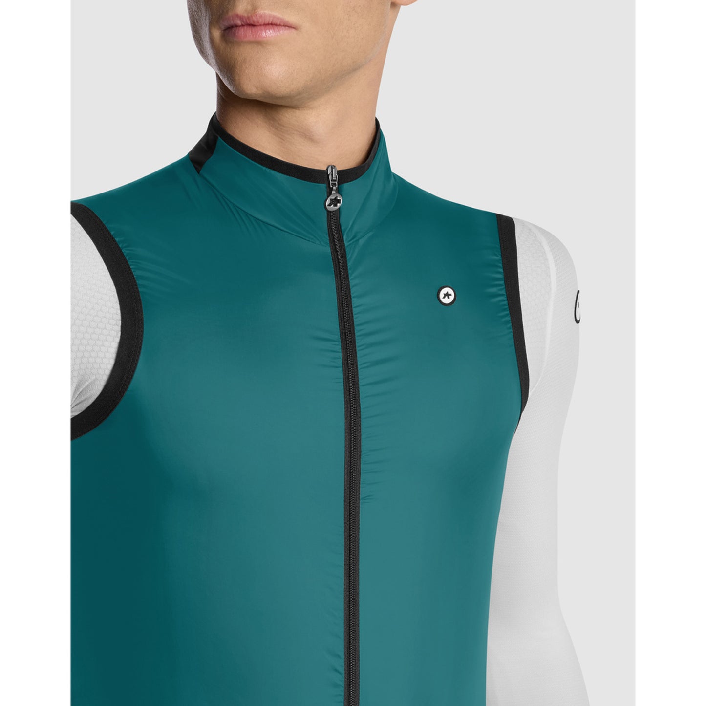 ASSOS MILLE GT Wind C2 Foundation Green Jakke uden ærmer