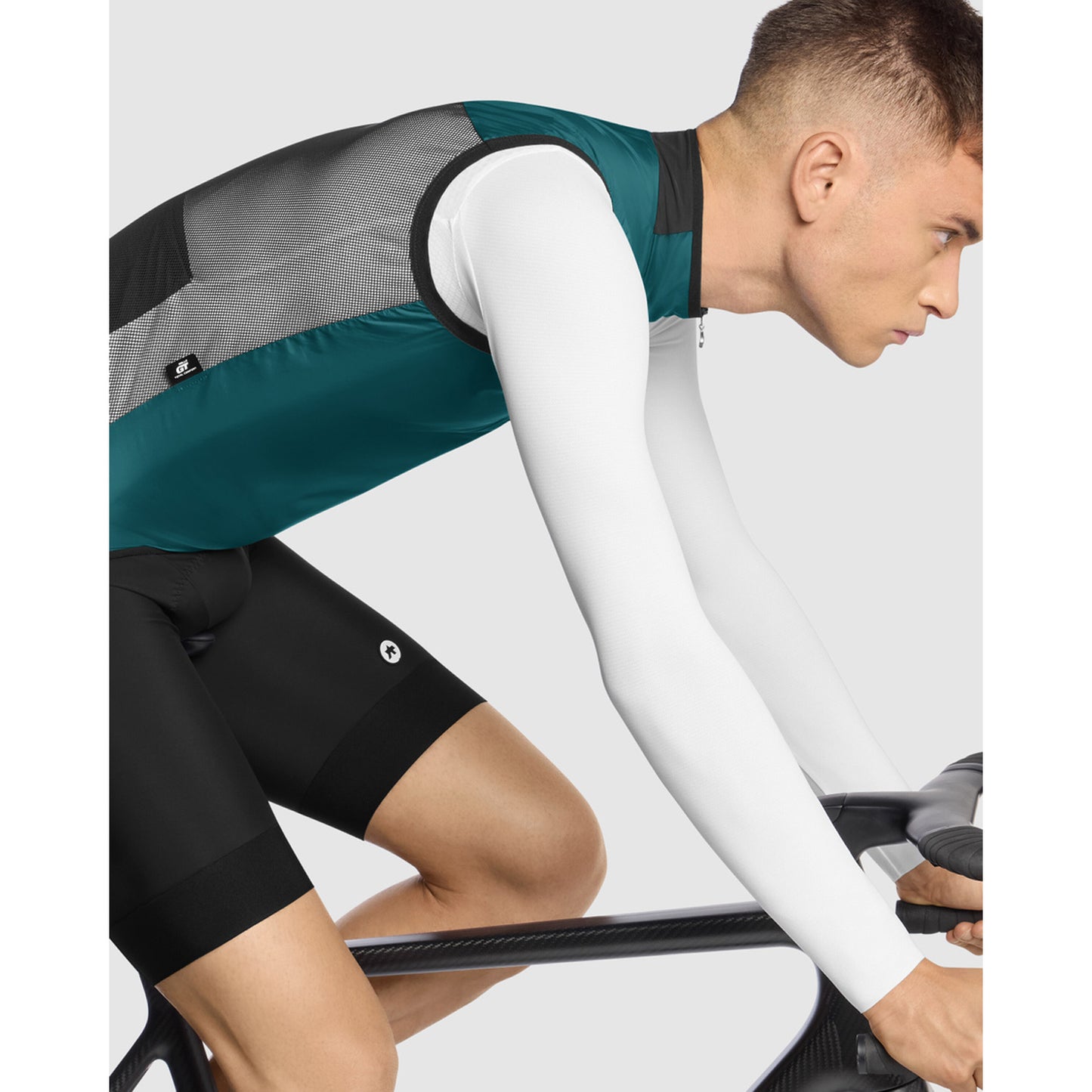 ASSOS MILLE GT Wind C2 Foundation Green Jakke uden ærmer