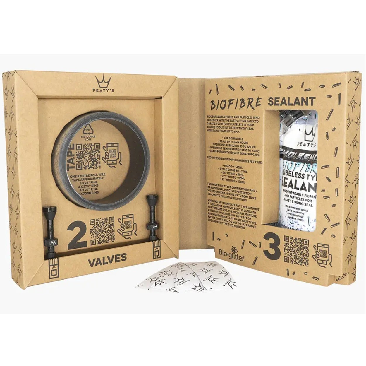 PEATY'S XC / Urban Tubeless-konverteringssæt