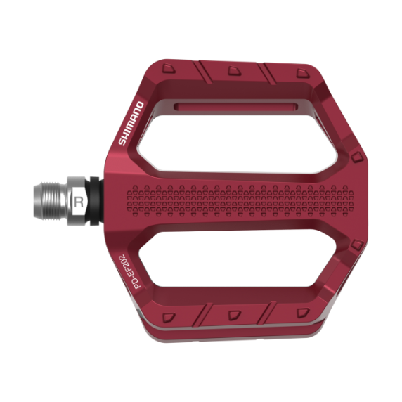 SHIMANO PD-EF202 Røde flade pedaler