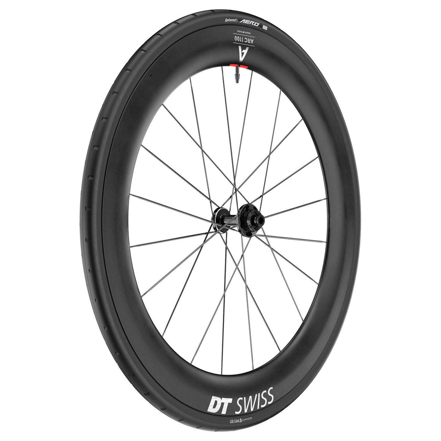 Pair of DT SWISS ARC 1100 DICUT WTS 65 Tubeless Ready Wheels (Center Lock)