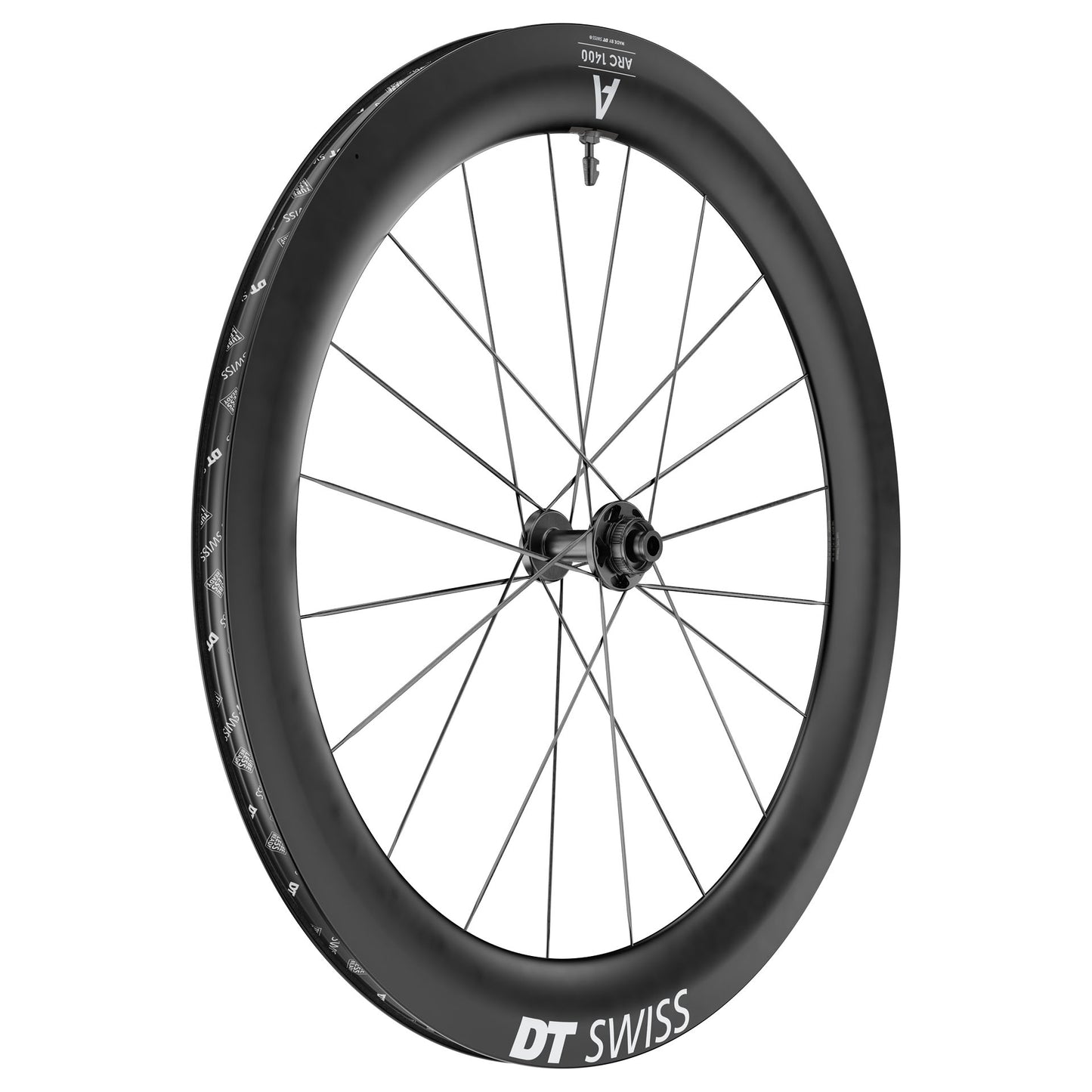 DT SWISS ARC 1400 DICUT 65 Tubeless Ready Front Wheel (Center Lock)