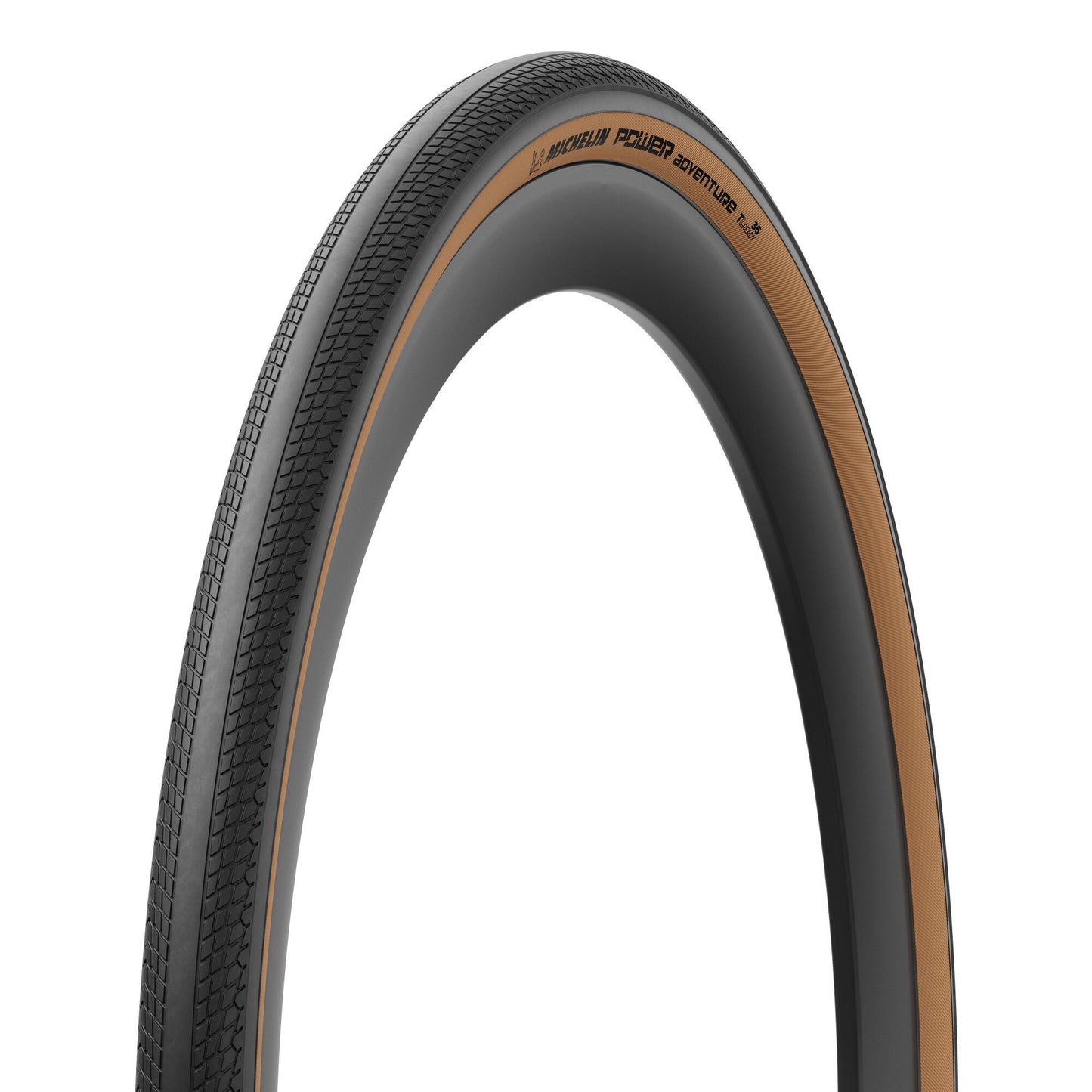 MICHELIN POWER ADVENTURE Competition Line 700x42c Tubeless Ready Brown-dæk