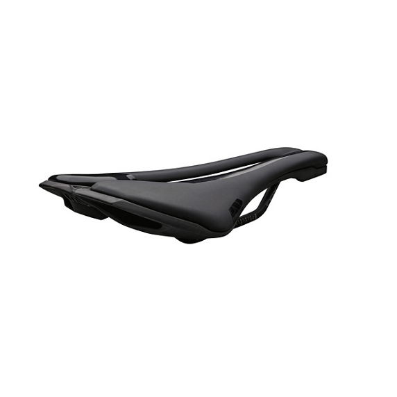 STEALTH PERFORMANCE 142 mm PRO-sadel Stålskinner Sort