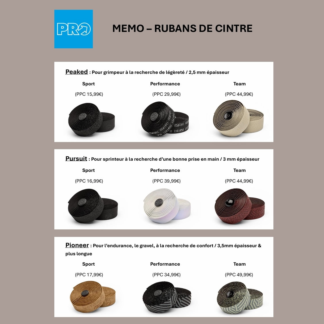 PRO PIONEER PERFORMANCE Bøjlebånd sort/grå