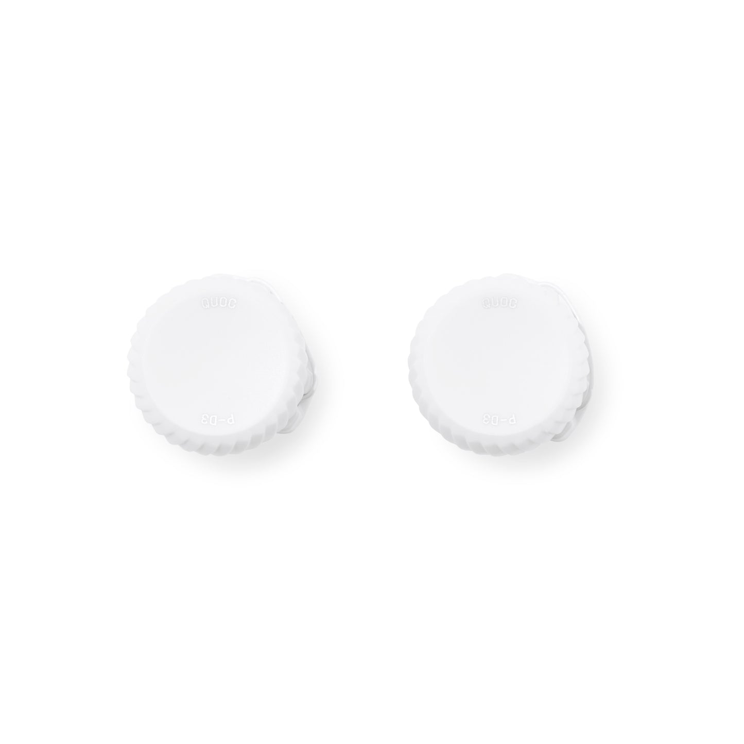 QUOC DIAL CLOSURE replacement buckles White