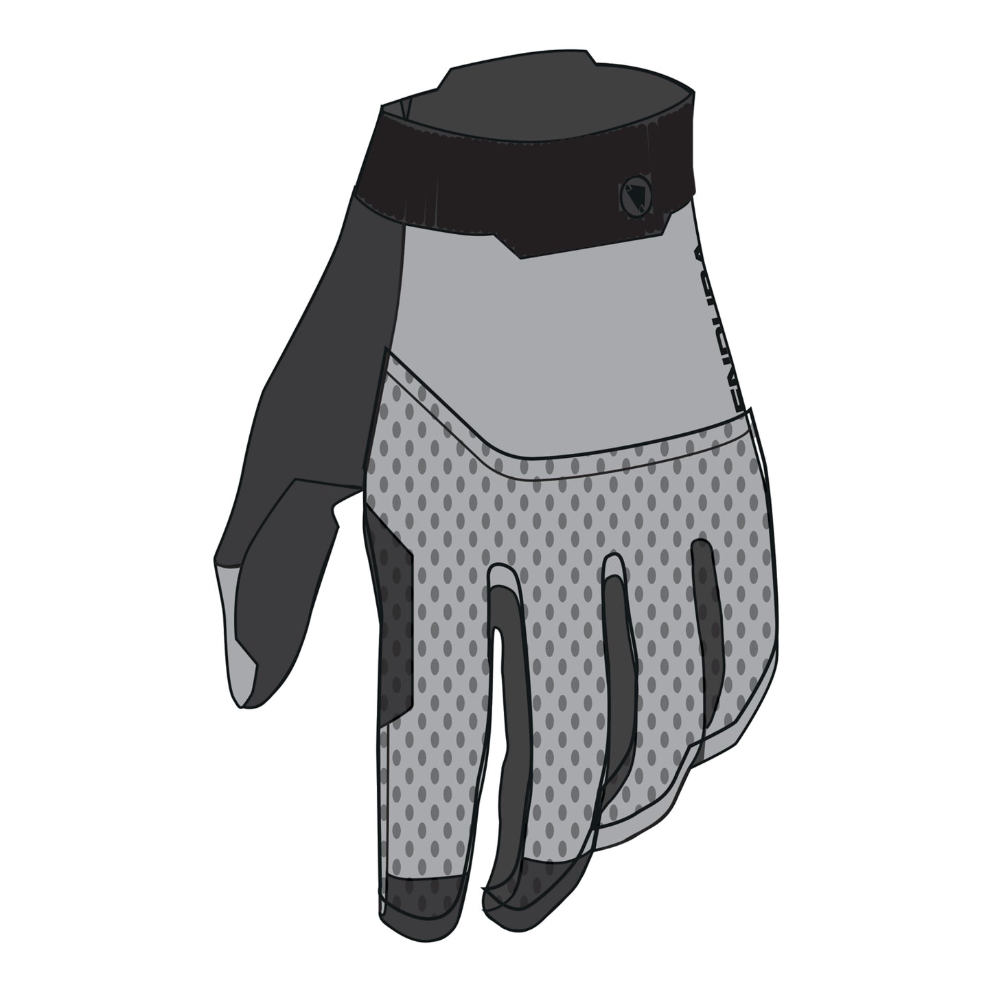 ENDURA LOOP Gloves Grey 2025