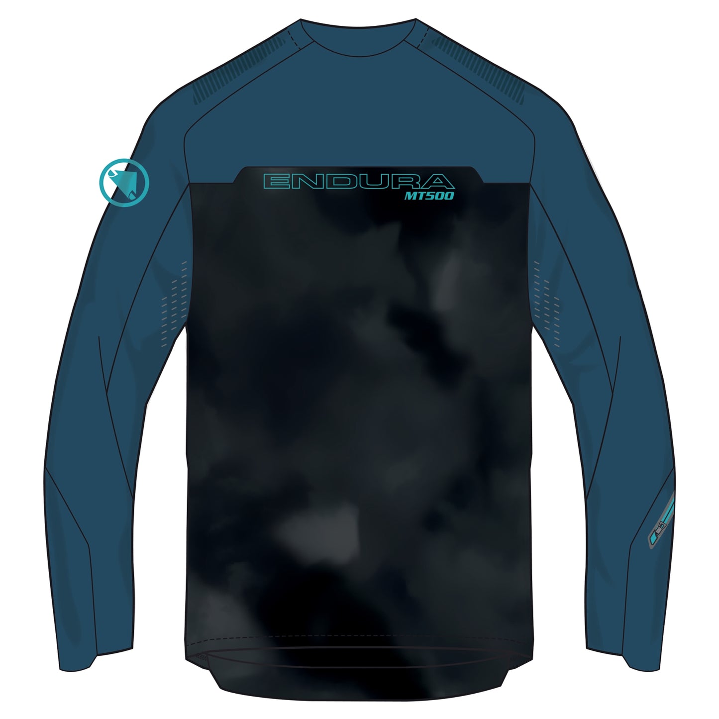 ENDURA MT500 BURNER Langærmet Jersey Blå 2025