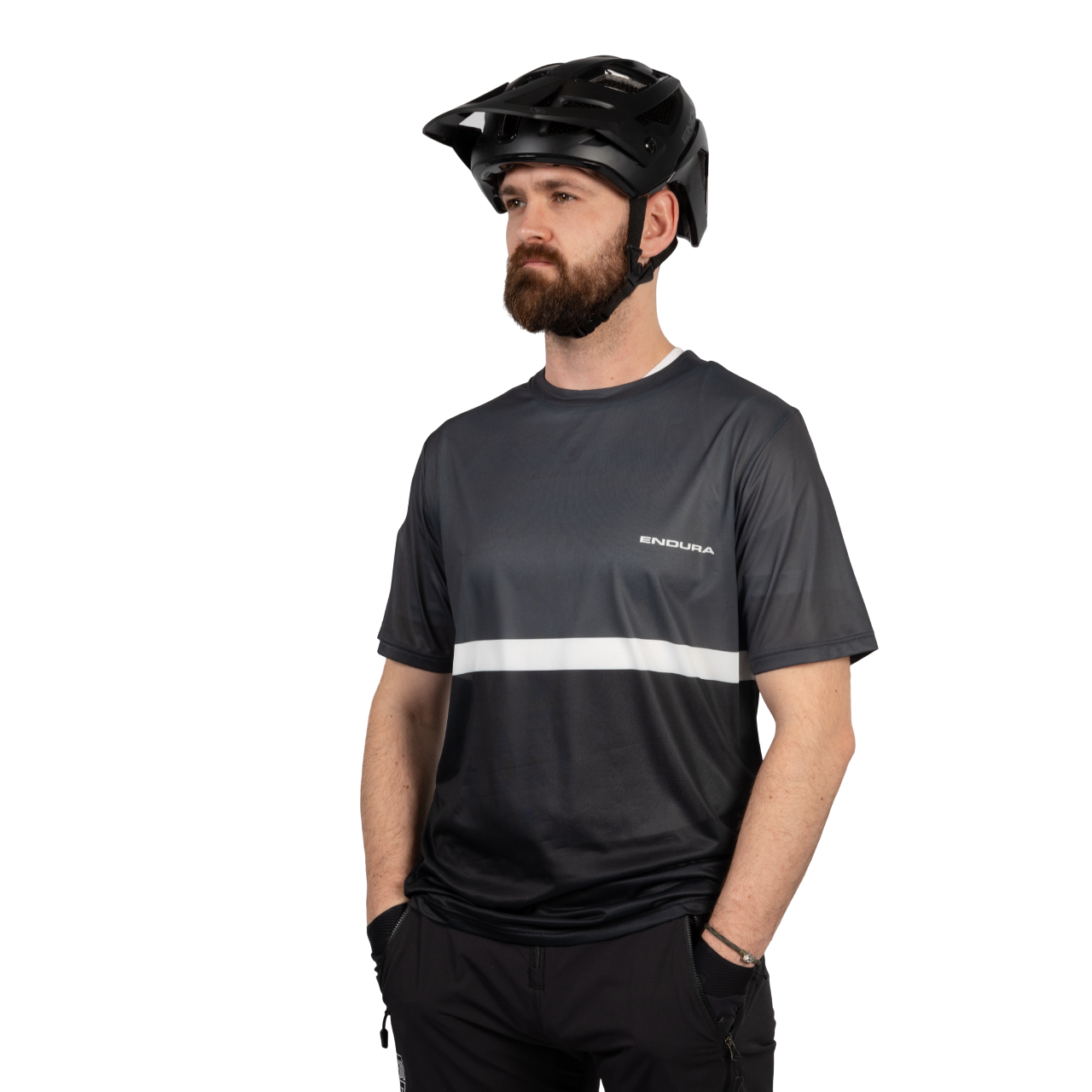 ENDURA SINGLETRACK CORE TEE II Kortærmet Jersey Sort 2025