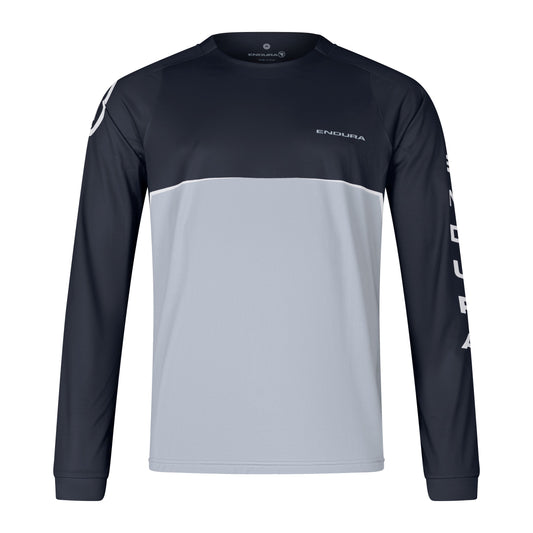 ENDURA CORE PRINTED Long Sleeve Jersey Black 2025