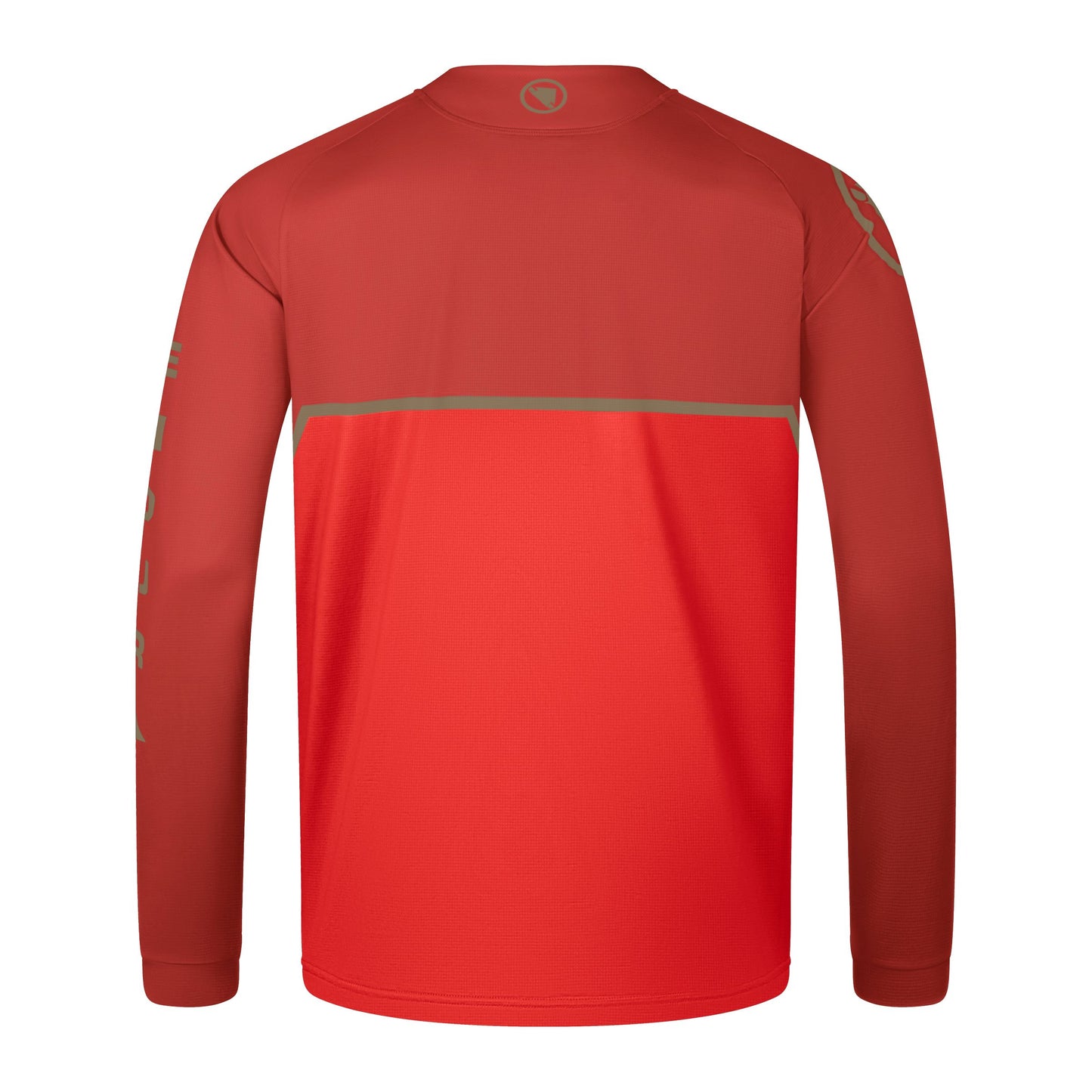 ENDURA CORE PRINTED Langærmet Jersey Rød 2025