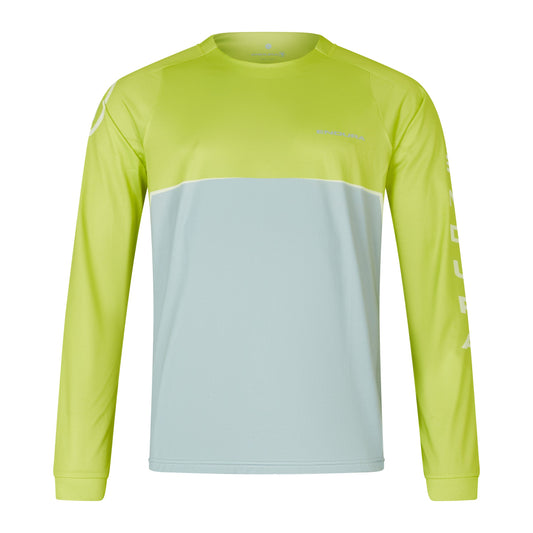 ENDURA CORE PRINTED Langærmet Jersey Grøn 2025