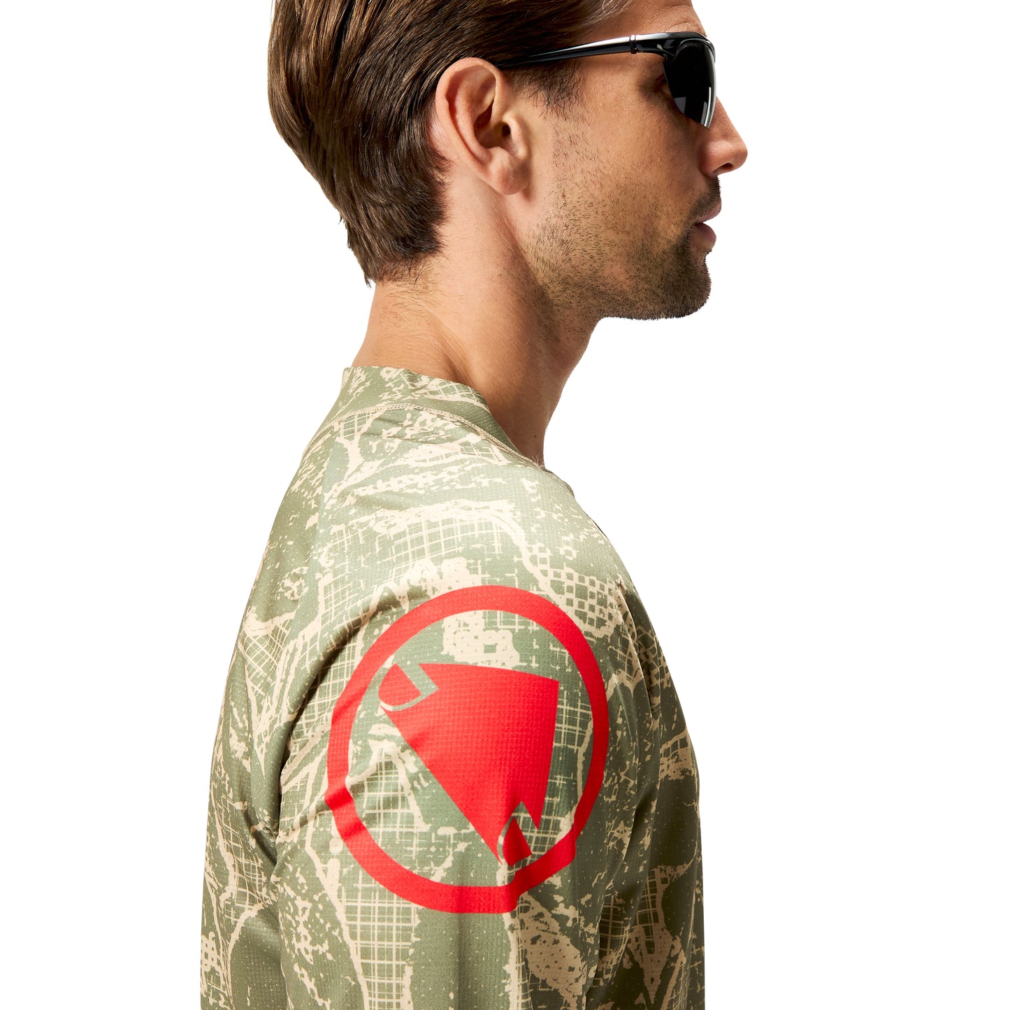 ENDURA LTD PRINTED Langærmet Camo Jersey Khaki 2025