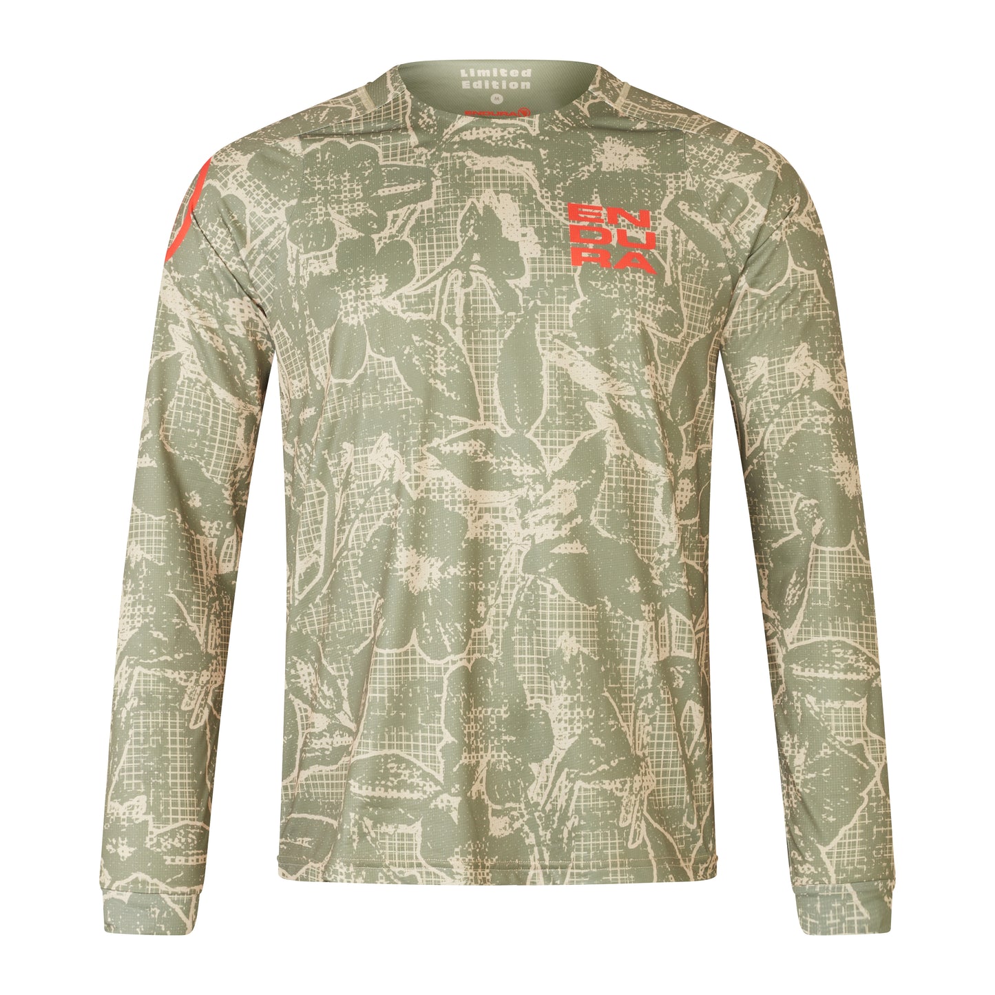 ENDURA LTD PRINTED Langærmet Camo Jersey Khaki 2025