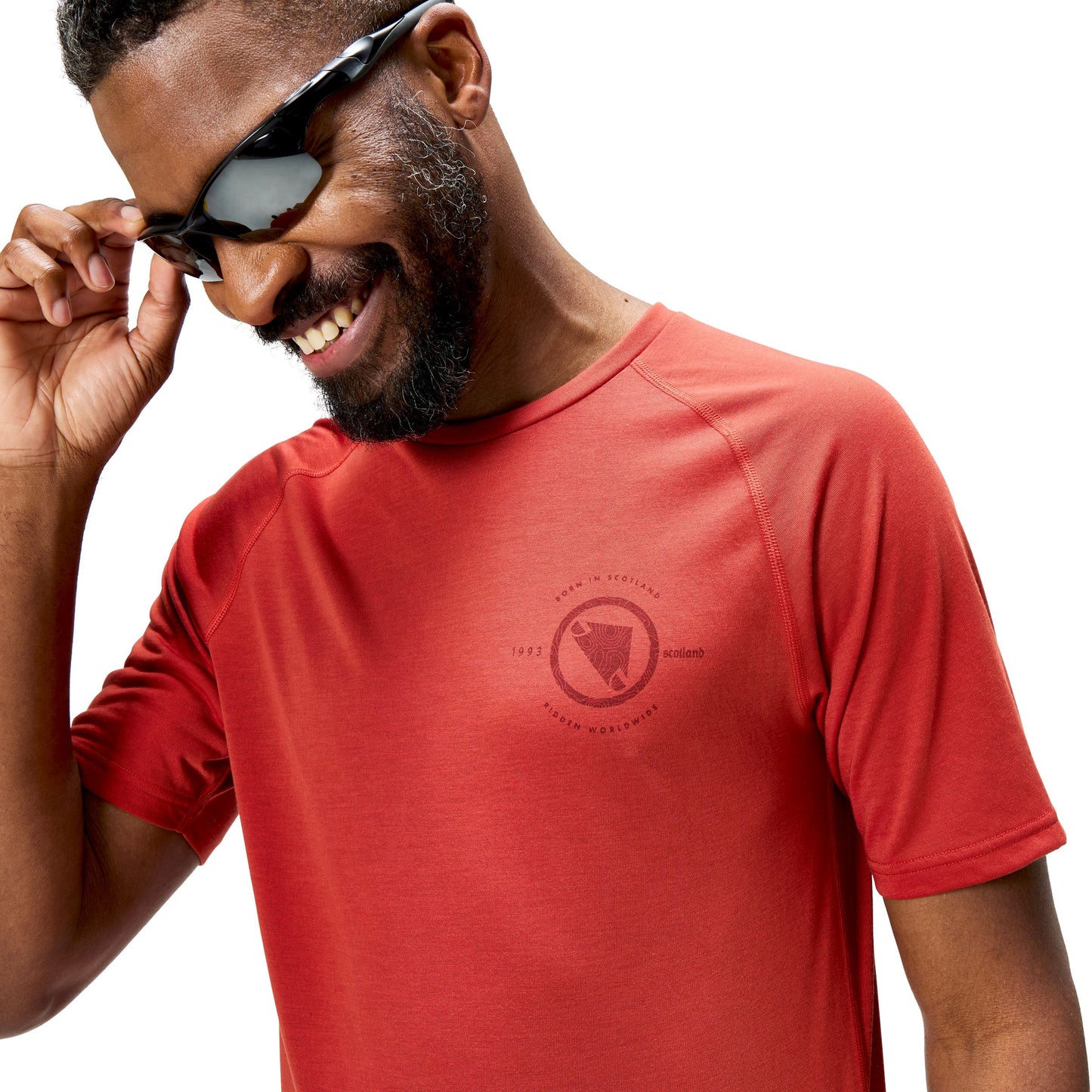 ENDURA LOOP Short Sleeve Jersey Red 2025