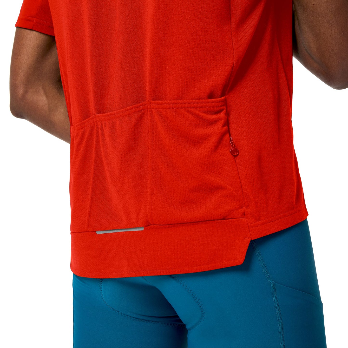 ENDURA LOOP ZIPPED Kortærmet Jersey Rød 2025